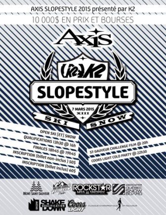 MONT AVILA, COMPÉTITION DE TYPE SLOPESTYLE MONT AVILA, COMPÉTITION DE TYPE SLOPESTYLE