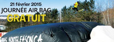 MONT GLEASON, JOURNÉE AIR BAG GRATUIT 21 FÉVRIER 2015 - conditions de ski RSA MONT GLEASON, JOURNÉE AIR BAG GRATUIT 21 FÉVRIER 2015 - conditions de ski RSA