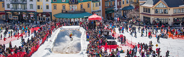 CONDITIONS DE SKI - TREMBLANT COUPE CARIBOU CE 2 AVRIL CONDITIONS DE SKI - TREMBLANT COUPE CARIBOU CE 2 AVRIL