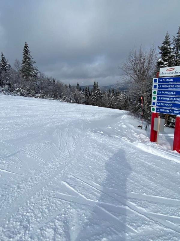 Mont-Sainte-Anne - De belles conditions offraient une excellente glisse Mont-Sainte-Anne - De belles conditions offraient une excellente glisse