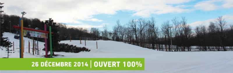 Ski Saint Bruno ouvert à 100% ce vendredi de Noël, Conditions de ski RSA Ski Saint Bruno ouvert à 100% ce vendredi de Noël, Conditions de ski RSA
